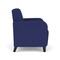 Lesro Siena Lounge Reception Wide Guest Chair, Black, OH Cobalt Upholstery SN1201 - alternate 2